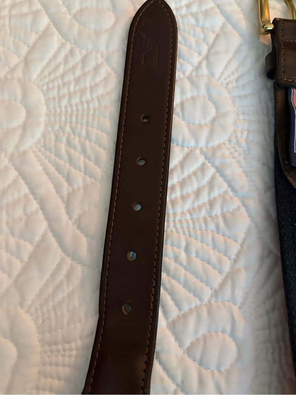 Baltimore Orioles Orange & Black canvas belt. - Picture 3 of 4